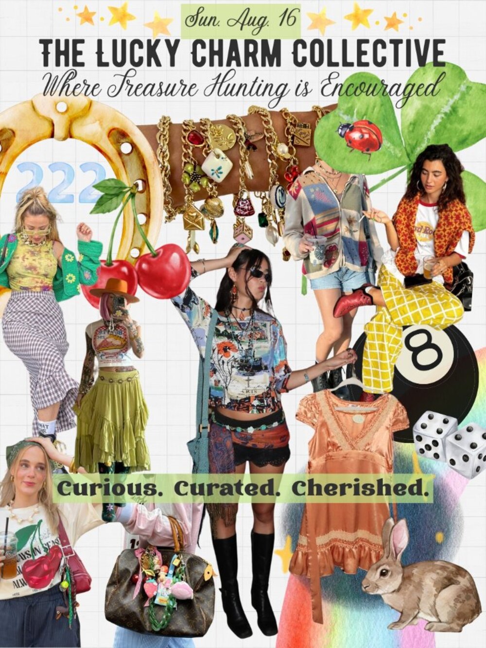 Sun. 8/16 🍀✨ The Lucky Charm Collective Raid Train